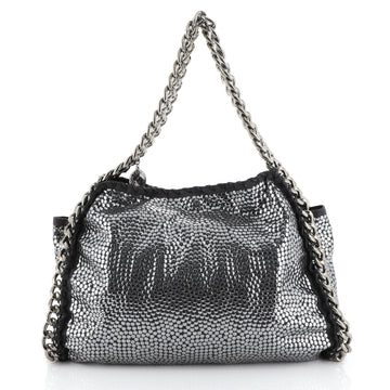 Stella McCartney Falabella Tote Studded Faux Suede Small