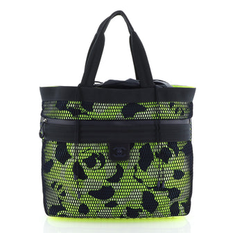 Chanel Sporty Shopping Tote Printed Neoprene with Mesh Large