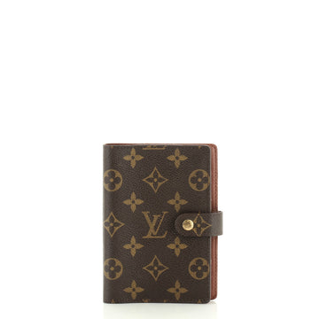 Louis Vuitton Ring Agenda Cover Monogram Canvas PM