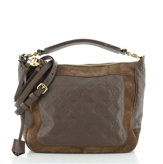 Louis Vuitton Audacieuse Handbag Monogram Empreinte Leather PM