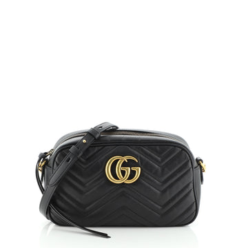 Gucci GG Marmont Shoulder Bag Matelasse Leather Small