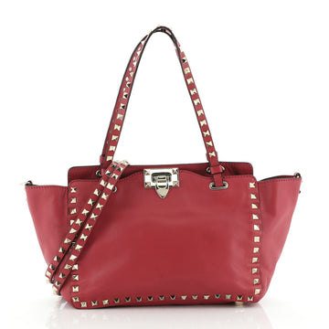 Valentino Rockstud Tote Soft Leather Small