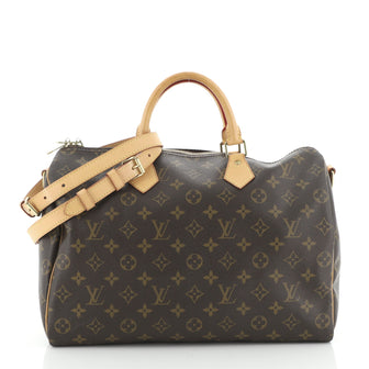Louis Vuitton Speedy Bandouliere Bag Monogram Canvas 35