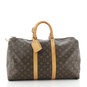 Louis Vuitton Keepall Bag Monogram Canvas 45