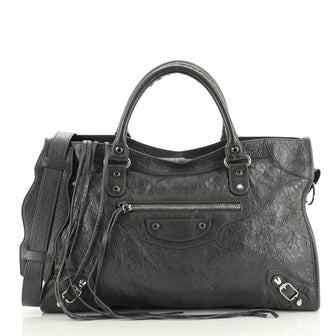 Balenciaga City Classic Studs Bag Leather Medium