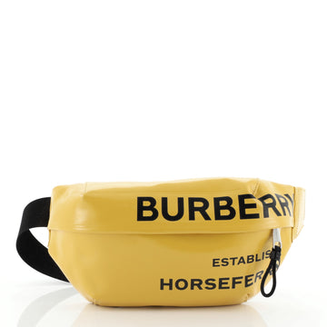 Burberry Bum Bag Horseferry Print Coated Canvas Medium