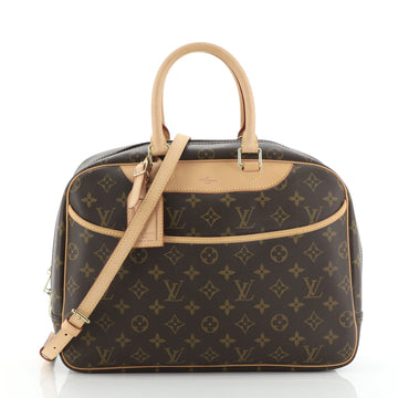 Louis Vuitton Deauville Handbag Monogram Canvas
