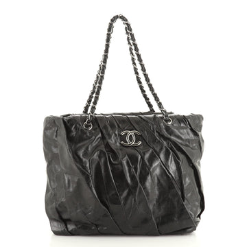 Chanel Twisted Tote Glazed Calfskin Medium
