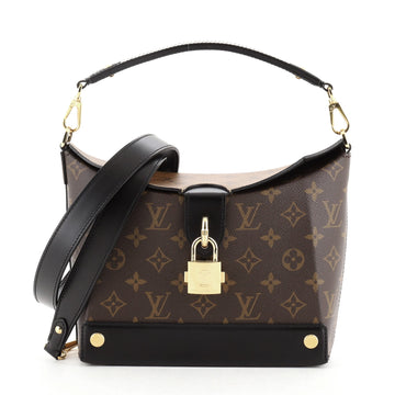 Louis Vuitton Bento Box Handbag Reverse Monogram Canvas EW
