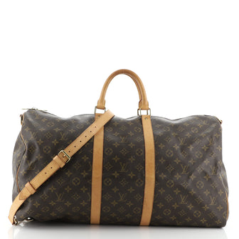 Louis Vuitton Keepall Bandouliere Bag Monogram Canvas 55