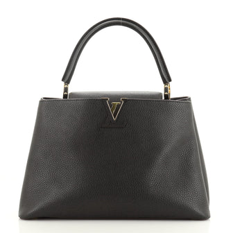 Louis Vuitton Capucines Bag Leather MM