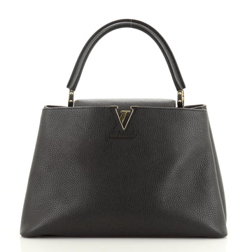 Louis Vuitton Capucines Bag Leather MM
