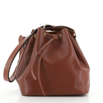Louis Vuitton Petit Noe Handbag Epi Leather