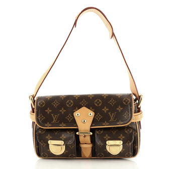 Louis Vuitton Hudson Handbag Monogram Canvas PM