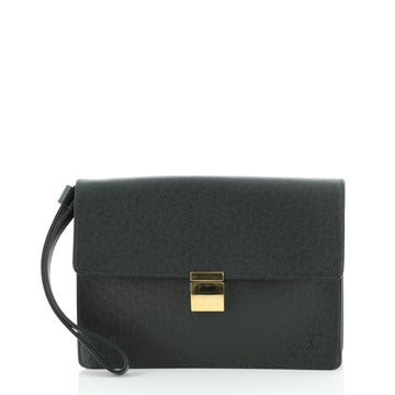 Louis Vuitton Selenga Pochette Taiga Leather