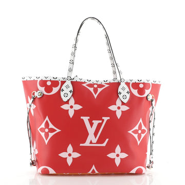 Louis Vuitton Neverfull NM Tote Limited Edition Colored Monogram Giant MM
