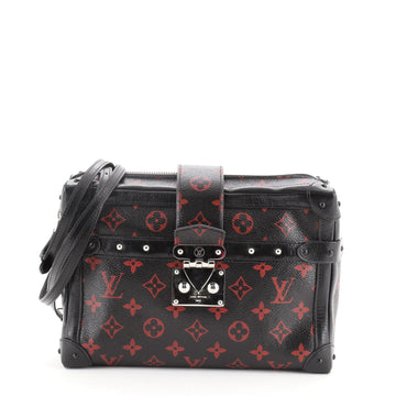 Louis Vuitton Petite Malle Soft Handbag Limited Edition Monogram Infrarouge GM