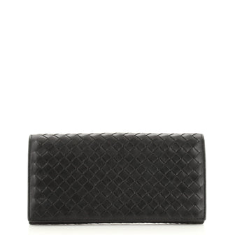 Bottega Veneta Continental Wallet Intrecciato Nappa Long