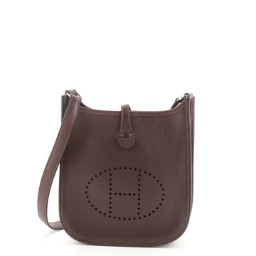 Hermes Long Strap Evelyne Bag Epsom TPM