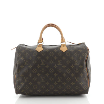 Louis Vuitton Speedy Handbag Monogram Canvas 35