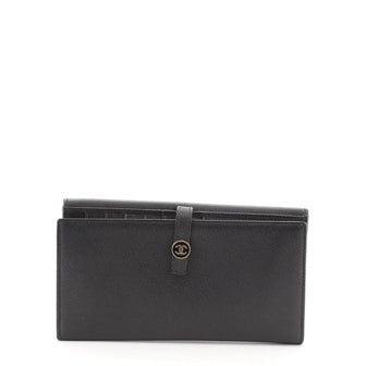 Chanel Continental Wallet Leather Long