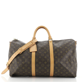 Louis Vuitton Keepall Bandouliere Bag Monogram Canvas 50