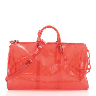 Louis Vuitton Keepall Bandouliere Bag Limited Edition Monogram PVC 50