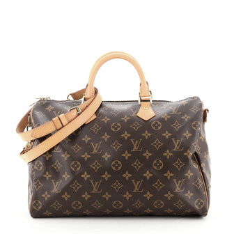 Louis Vuitton Speedy Bandouliere Bag Monogram Canvas 35