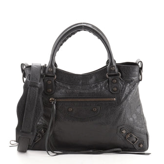 Balenciaga Town Classic Studs Bag Leather