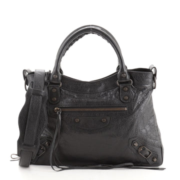 Balenciaga Town Classic Studs Bag Leather