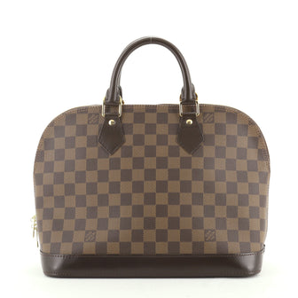 Louis Vuitton Vintage Alma Handbag Damier PM
