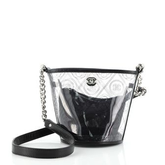 Chanel Coco Logo Bucket Bag Printed PVC Small
