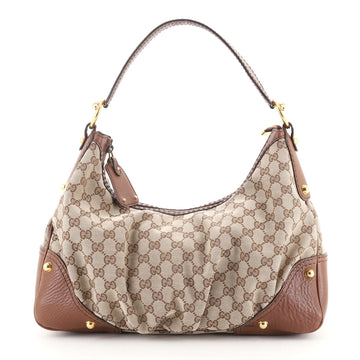 Gucci Jockey Hobo GG Canvas Medium