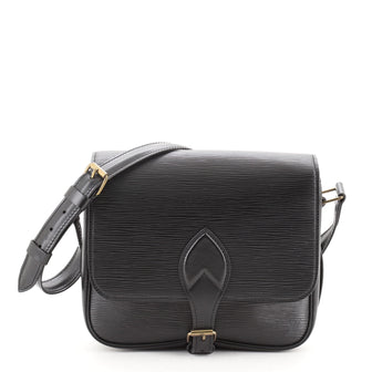 Louis Vuitton Cartouchiere Handbag Epi Leather MM
