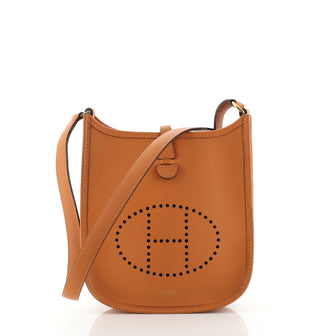 Hermes Long Strap Evelyne Bag Epsom TPM