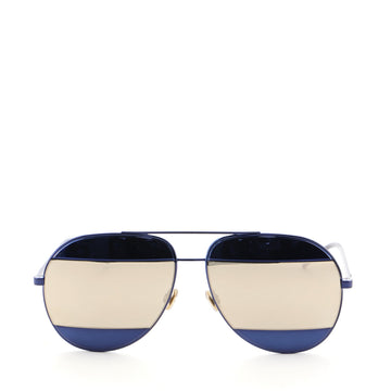Christian Dior Split Aviator 1 Sunglasses Metal