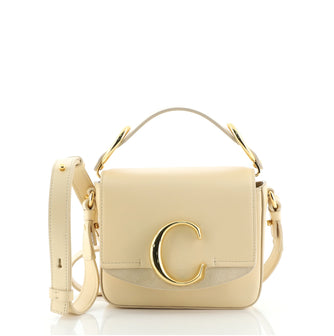 Chloe C Double Carry Bag Leather Mini