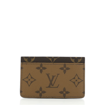 Louis Vuitton Card Holder Reverse Monogram Canvas