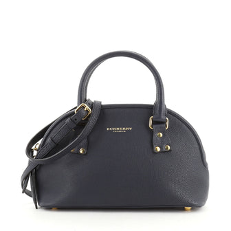 Burberry Bloomsbury Satchel Heritage Grained Leather Small