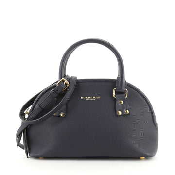 Burberry Bloomsbury Satchel Heritage Grained Leather Small