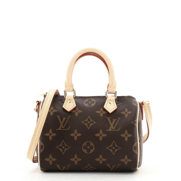 Louis Vuitton Speedy Bandouliere Bag Monogram Canvas Nano