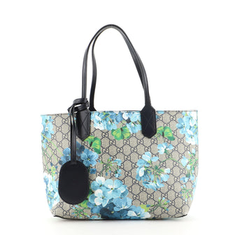 Gucci Reversible Tote Blooms GG Print Leather Small