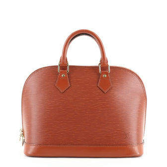 Louis Vuitton Vintage Alma Handbag Epi Leather PM
