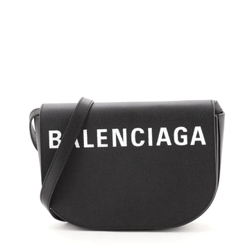 Balenciaga Logo Ville Day Bag Leather Small