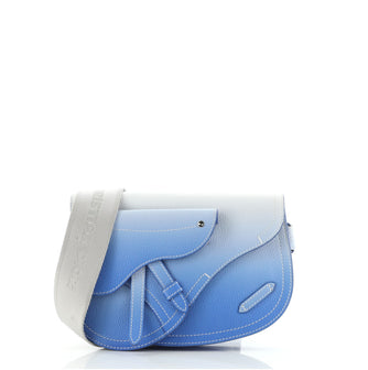 Christian Dior Saddle Messenger Pouch Ombre Leather