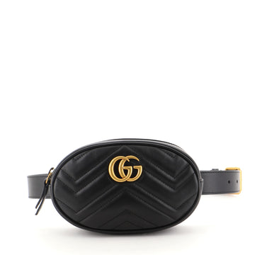 Gucci GG Marmont Belt Bag Matelasse Leather