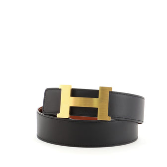 Hermes Constance Reversible Belt Leather Wide