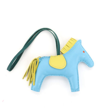 Hermes GriGri Rodeo Bag Charm Leather MM