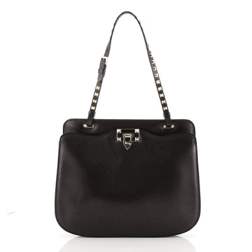 Valentino Rockstud Shoulder Bag Leather
