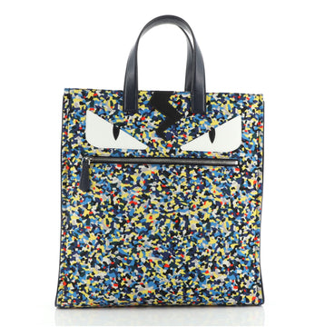Fendi Monster Tote Printed Nylon